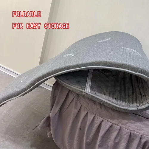Vista 2 de Cubrecolchón de cama de spa con cabeza cuadrada, redonda, trapezoidal, antideslizante, de espuma viscoelástica, para mesa de masaje, accesorios