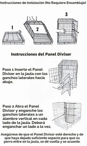 Vista 10 de Jaula grande con doble abertura Precision Pet, negra, Negro