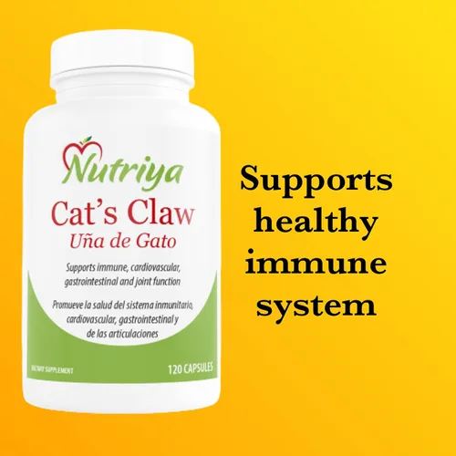 Vista 4 de Nutriya Uña de Gato (Uña de Gato) - Uncaria Tomentosa - Potente antioxidante que apoya la salud de las articulaciones, cardiovascular, digestivo