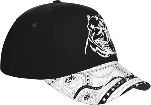 Vista 6 de American Bully - Gorra de béisbol ajustable para hombres, mujeres, papá