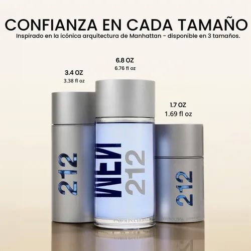 Vista 6 de Carolina Herrera 212 NYC Men Eau de Toilette for Men