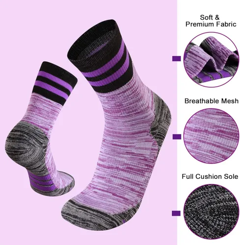 Vista 2 de Heatuff - Calcetines deportivos para mujer 6