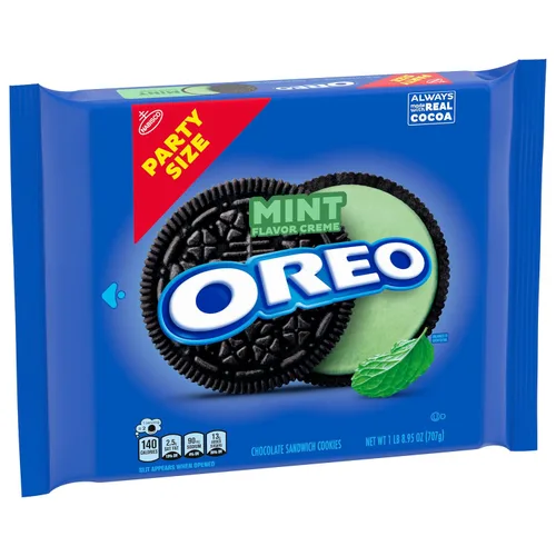 Vista 71 de OREO REESE'S Galletas sándwich de chocolate con crema de maní, 12.35 onzas (paquete de 2)