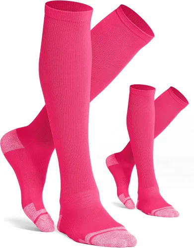 Vista 7 de CS CELERSPORT Paquete de 2 / 3 calcetines de béisbol para jóvenes, niños y adultos, calcetines de fútbol de sóftbol sobre la pantorrilla