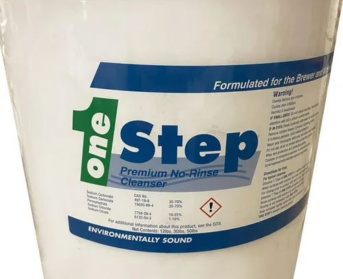 Vista 3 de Home Brew Ohio Limpiador sin enjuague One Step 50 libras (50 libras)