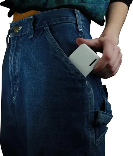 Vista 6 de BoxWave Cargador compatible con cámara web Logitech C505 HD - Rejuva Power Pack, cargador portátil compacto de 5000 mAh