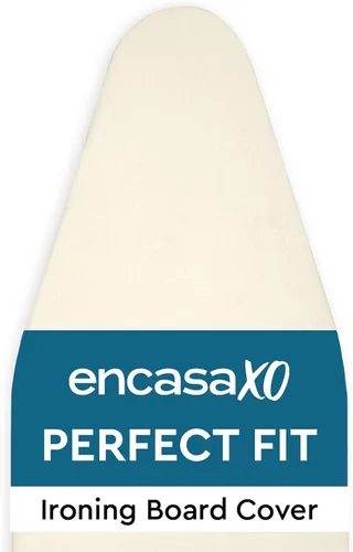 Vista 11 de Encasa XO Funda y Almohadilla para Tabla de Planchar 49"x18" - Cubierta de Fieltro de 4mm para Tabla de Planchar Ancha con Acolchado - Resistente al
