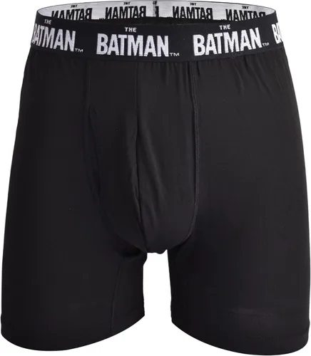 Vista 4 de BATMAN Paquete de 3 calzoncillos tipo bóxer cómodos para hombre, Gris