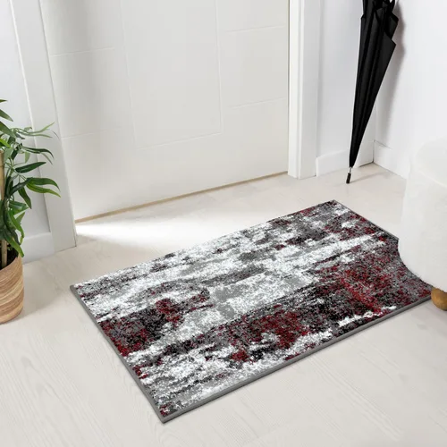 Vista 26 de LUXE WEAVERS Lagos Collection - Alfombra de área abstracta beige de 2x3