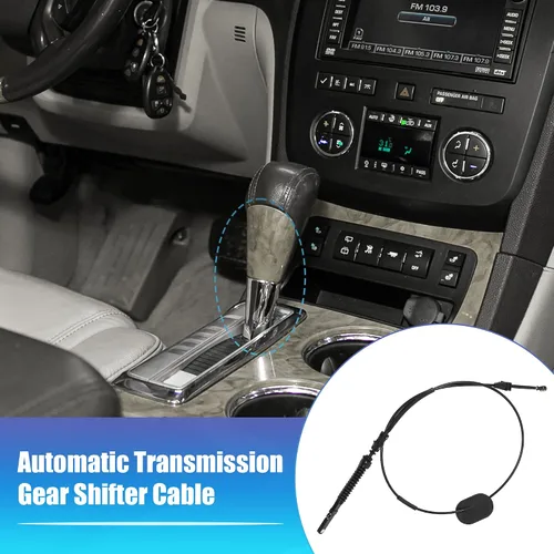 Vista 3 de X AUTOHAUX Cable de cambio de engranajes de transmisión automática para Chevrolet Trailblazer SSR para GMC Envoy para Buick Rainier para Oldsmobile