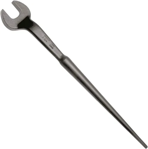 Vista 7 de URREA Llave Spud - Llave de alineación estructural de extremo abierto de 1 pulgada con mango de desplazamiento y revestimiento de óxido negro - C906B