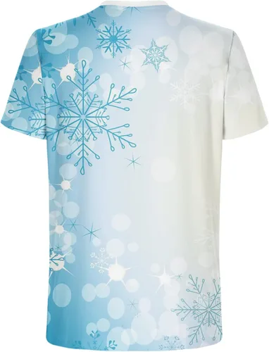 Vista 4 de Blusa Estampado Floral Tops para Hombres Novedad Girasol 3D Camiseta holgada Camiseta Cuello Redondo Contraste