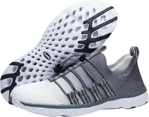 Vista 5 de DLGJPA - Zapatos acuáticos ligeros y de secado rápido para hombres, para deportes acuáticos y caminatas atléticas