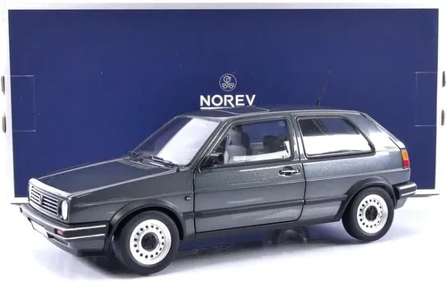 Vista 6 de Norev 1:18 VW Golf CL 1988 - Gris Metálico