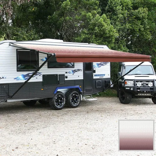 Vista 9 de Suncode Toldo de vinilo de alta calidad para autocaravana, 11 pies, repuesto para toldo de cámper, tira azul