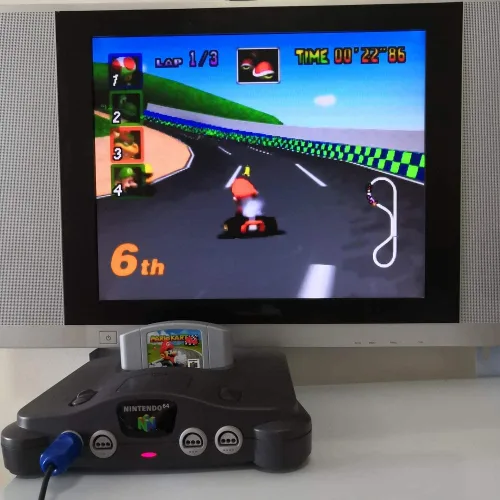 Vista 7 de N64 Games Mario Kart N64, Nintenton 64 Games Cartridge Card for Nintendo 64 N64 Console US Version