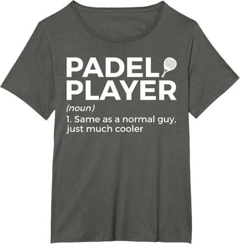 Vista 62 de Camiseta de Padel Player Definition Padel Tenis, Negro