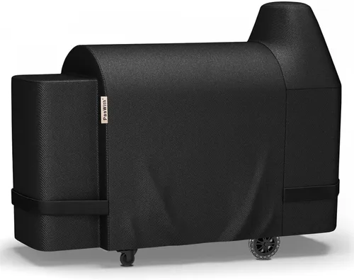 Vista 8 de PasWith Cubierta de Parrilla para Pit Boss 820 Deluxe/Pro 850, [900D Fuerte Resistente al Desgarro] Cubierta para Ahumador de Pellets a Prueba