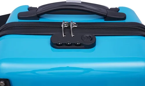 Vista 9 de JAYEUW Maleta de viaje para niños de 20 pulgadas, maleta portátil con ruedas giratorias resistentes y cinturón seguro, maleta de viaje para niños