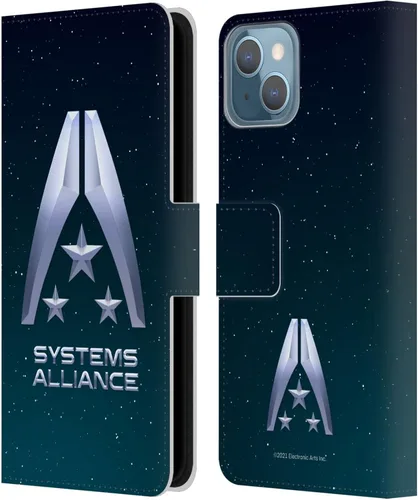 Vista 52 de Head Case Designs Funda de piel con licencia oficial de EA Bioware Mass Effect Cerberus Logo Graphics tipo cartera compatible con Apple iPhone 11