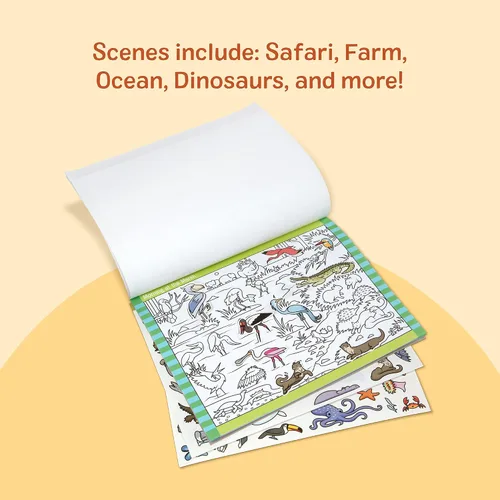 Vista 7 de Melissa & Doug Seek & Find Sticker Pad Animales Juguete de Actividad