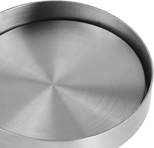 Vista 7 de Stainless Steel Hamburger Press with Adjustable Handle, 304 Food Grade Burger Patty Mold for DIY Rice Ball Sandwich Egg, Compact BBQ Kitchen Tool