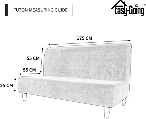 Vista 6 de Easy Going - Fundas elásticas para futón