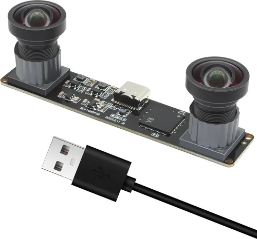Vista 10 de MMlove Módulo de cámara USB de 16MP Lightburn Cámara 170° Gran angular M12 Lente ojo de pez con sensor de imagen IMX298 Plug & Play Cámara web