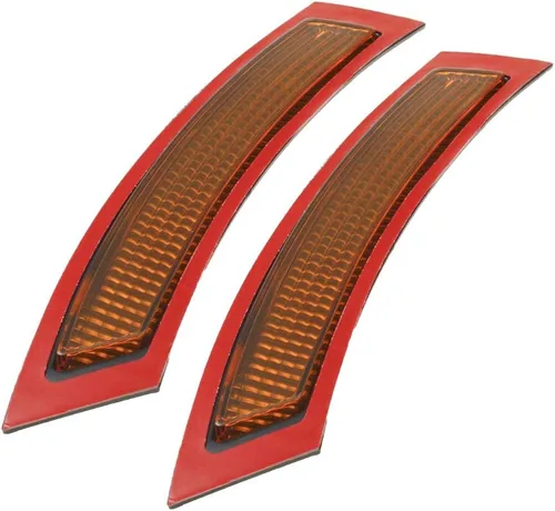 Vista 8 de 2 unidades para E92 E93 Serie 3 2P 2007-2013, reflector de parachoques delantero lateral con lente ámbar