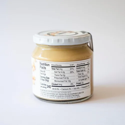 Vista 2 de ButtaNutt Mantequilla de nuez de macadamia 100% - 8.8oz