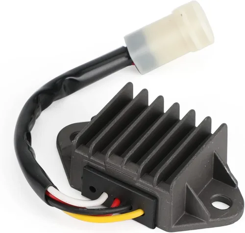 Vista 6 de Regulador de voltaje de motocicleta rectificador para Yamaha YFM200 YFM200 Moto-4 200 1985, YFM200 YFM200DX Moto-4 200 1984-1988, YTM200E Tri-Moto