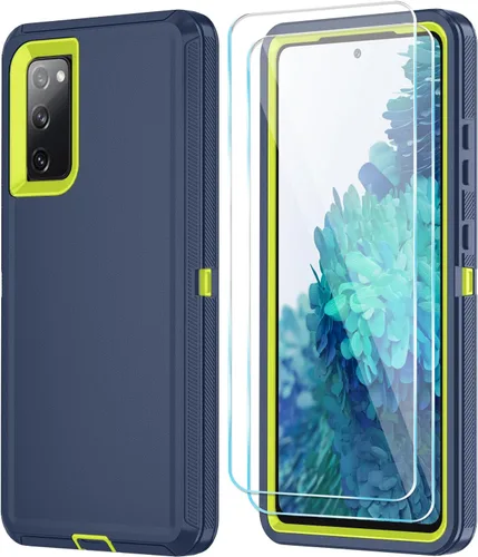 Vista 46 de ONOLA Funda para teléfono Samsung Galaxy S24 FE con protector de pantalla HD, funda para teléfono de servicio pesado resistente a golpes y caídas