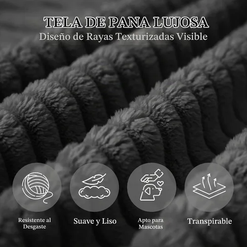 Vista 5 de Sofás deshuesados de 103 pulgadas para sala de estar, sofá en forma de L con diván, sofá modular modular sin montaje para dormitorio, apartamento