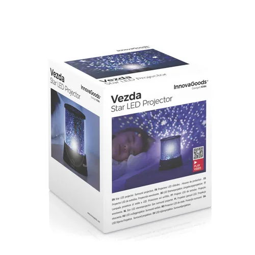Vista 6 de Proyector LED de Estrellas Vezda InnovaGoods