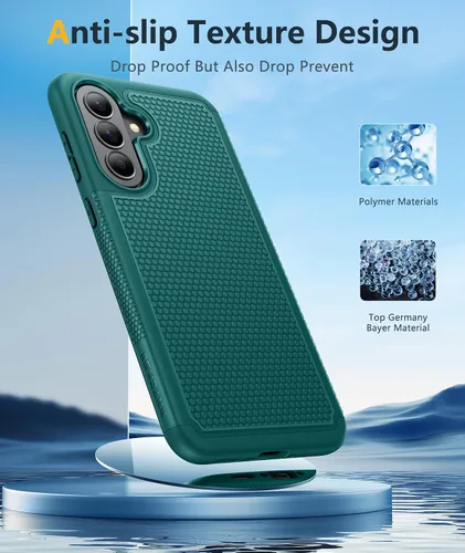 Vista 385 de FNTCASE Funda para iPhone 17 Pro: Fundas delgadas translúcidas de color azul claro compatibles con MagSafe, protección completa de la cámara