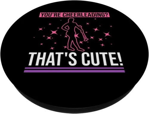 Vista 2 de Baton Twirler Design For Majorette Cheerleader PopSockets Standard PopGrip