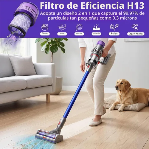 Vista 7 de Lemige V11 V15 filtro de vacío contenedor de polvo de repuesto para Dyson
