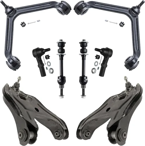 Vista 36 de Detroit Axle - Kit de suspensión frontal de 8 piezas para Chevy Silverado