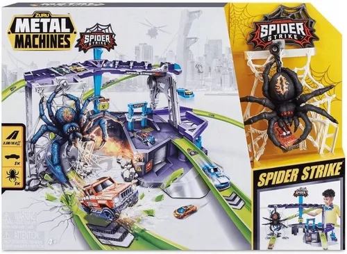 Vista 4 de Zuru Metal Machines Juego Spider Strike - Serie 1