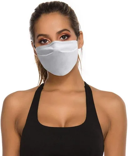 Vista 4 de 3 PCS Autumn Leaves Texture Face Mask Washable Reusable for Men Women,15 Filter