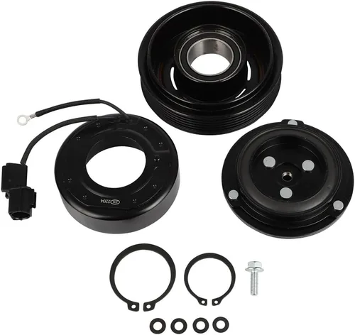 Vista 25 de cciyu Embrague del compresor de aire acondicionado 1993-1997 para Ford E-350 Econoline 7.3L 1993-1997 para Ford E-350 Econoline Club Wagon 7.3L