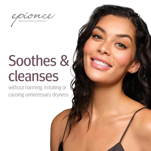 Vista 4 de Epionce Limpiador de loción lechosa - Lavado facial y removedor de maquillaje para piel seca y sensible, limpiador facial hidratante no espumante