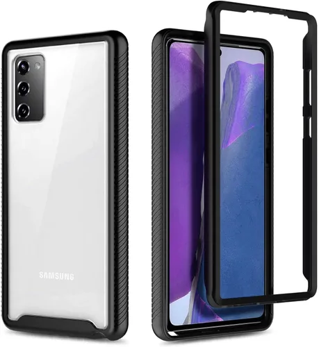 Vista 6 de NZND Funda para Samsung Galaxy S20 FE 5G con [protector de pantalla incorporado], funda protectora de cuerpo completo a prueba de golpes, resistente