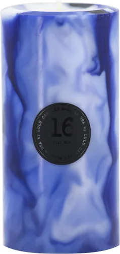 Vista 6 de Lulu Candles - Jazmín, Oud y sándalo (vela de pilar de 3 x 6 pulgadas) - Velas de alta calidad altamente perfumadas en caja para regalo