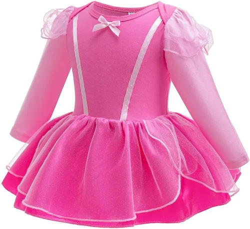 Vista 124 de Disfraz de princesa de Belle Sofía Blancanieves para niñas pequeñas, disfraz de princesa, Navidad, Halloween, mameluco con diadema