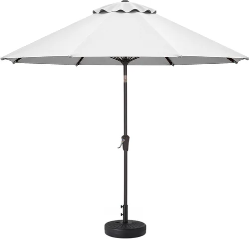 Vista 50 de ABCCANOPY 7.5FT Patio Umbrella Outdoor 6 RibsTable Umbrella(Brown)