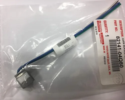 Vista 5 de TOYOTA Genuine Actualizado Resistor del Motor del Soplador y Conector de Coleta para Tacoma 2005-2017 - Partes 82141-04Q80 y 87138-04070