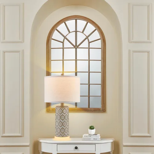 Vista 5 de Kyrid Juego de 2 lámparas de mesa de granja con luz nocturna, lámparas rústicas para sala de estar y dormitorio (bombillas incluidas)