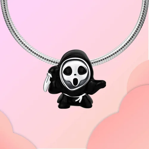 Vista 117 de LUXILLA Abalorio de plata de ley 925 para madre, hija, abuela, para familia, amor, madre, hija, abuela, para pulseras, collares, dijes, abalorios