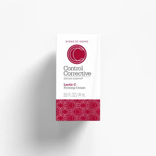 Vista 7 de CONTROL CORRECTIVE Lactic-C Crema reafirmante, 2.5 onzas – 5% de ácido láctico a base de humectante antienvejecimiento, hidrata, nutre, tonifica